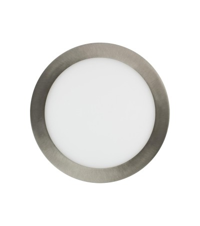 Dalle LED 18W Ronde Extra-Plate Coupe Ø 205 mm Argentée - 438 - vue 2
