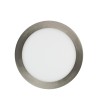 Dalle LED 18W Ronde Extra-Plate Coupe Ø 205 mm Argentée - 438 - vue 2