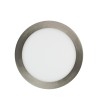 Dalle LED 18W Ronde Extra-Plate Coupe Ø 205 mm Argentée - 438 - vue 4
