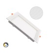 Dalle LED 20W Carrée CCT Sélectionnable Microprismatique LIFUD Coupe 200x200 mm - 79039 - vue 1