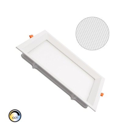 Dalle LED 20W Carrée CCT Sélectionnable Microprismatique LIFUD Coupe 200x200 mm - 79039 - vue 3