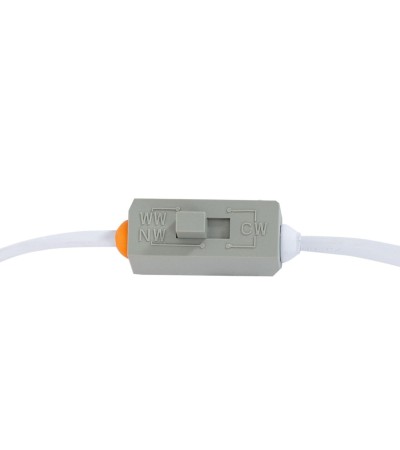 Dalle LED 20W Carrée CCT Sélectionnable Microprismatique LIFUD Coupe 200x200 mm - 79039 - vue 5