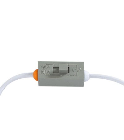 Dalle LED 20W Ronde CCT Sélectionnable Microprismatique LIFUD Coupe Ø 205 mm - 79018 - vue 7
