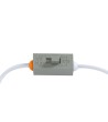 Dalle LED 20W Ronde CCT Sélectionnable Microprismatique LIFUD Coupe Ø 205 mm - 79018 - vue 7