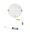 Dalle LED 20W Ronde CCT Sélectionnable Microprismatique LIFUD Coupe Ø 205 mm - 79018 - vue 8