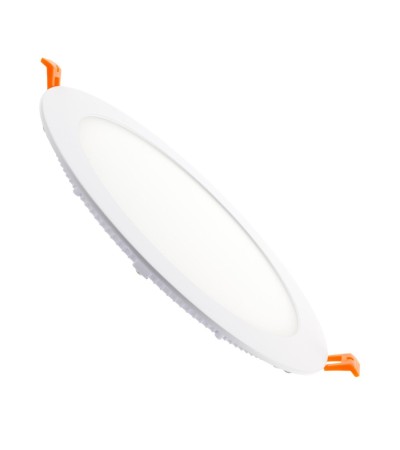 Dalle LED 20W Ronde Extra-Plate Coupe Ø 205 mm