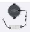 Dalle LED 24W Ronde Dimmable Dim To Warm Coupe à˜ 135 mm - 105417 - vue 4