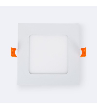 Dalle LED 6W Carrée Extra-Plate Coupe 105x105 mm Pack de 2 Unités - 104516 - vue 2
