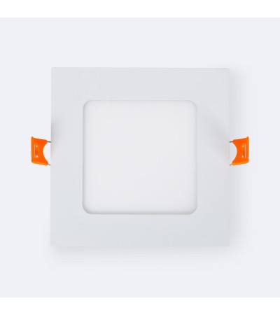 Dalle LED 6W Carrée Extra-Plate Coupe 105x105 mm Pack de 2 Unités - 104516 - vue 4