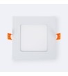 Dalle LED 6W Carrée Extra-Plate Coupe 105x105 mm Pack de 2 Unités - 104516 - vue 4