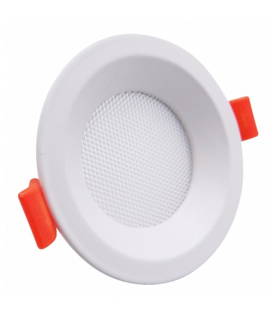 Dalle LED 7W Ronde CCT Microprismatique LIFUD Coupe à˜ 75 mm