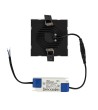 Dalle LED 8W Carrée High Lumen LIFUD Coupe Ø 75mm - 79230 - vue 7