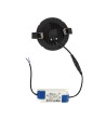 Dalle LED 8W Ronde High Lumen LIFUD Coupe à˜ 75mm - 79200 - vue 6