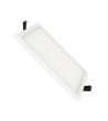 Dalle LED Carrée High Lumen 16W LIFUD Coupe Ø135mm - 79242 - vue 1