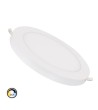 Dalle LED Ronde 18W Sélectionnable Slim Surface Coupe Ajustable à˜75-210 mm - 79326 - vue 1
