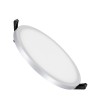 Dalle LED Ronde Slim Surface 16W LIFUD Grise Coupe à˜135mm - 79254 - vue 1