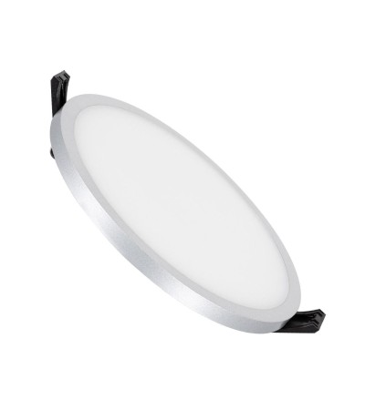 Dalle LED Ronde Slim Surface 16W LIFUD Grise Coupe à˜135mm - 79254 - vue 3