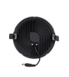 Dalle LED Ronde Slim Surface 16W LIFUD Grise Coupe à˜135mm - 79254 - vue 5