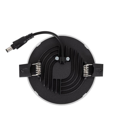 Dalle LED Ronde Slim Surface 8W LIFUD Grise Coupe à˜75mm - 79249 - vue 5