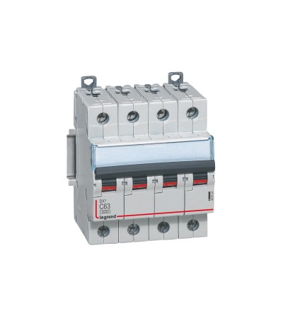 Disjoncteur Automatique DX³ Tertiaire 4P Courbe C 6/10kA 50A LEGRAND 407933 - 79796 - vue 4