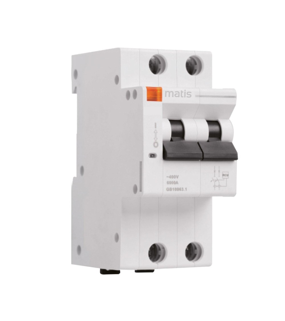 Disjoncteur Magnétothermique Intelligent MAXGE 2P Contrôle par APP MATIS - 67173 - vue 1