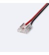 Connecteur Ruban LED 12/24V DC SMD et COB IP20 Largueur 8 mm Double avec Câble - 117650 - vue 4