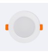 Downlight LED 10W Rond Chip OSRAM Aero 110 lm/W LIFUD Coupe Ø 80 mm - 105578 - vue 3