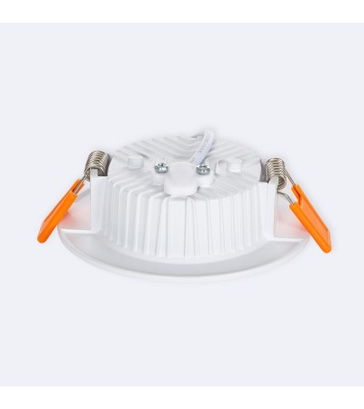 Downlight LED 10W Rond Chip OSRAM Aero 110 lm/W LIFUD Coupe Ø 80 mm - 105578 - vue 4