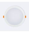 Downlight LED 12W Rond Chip OSRAM Aero 110 lm/W LIFUD Coupe Ø 150 mm - 105584 - vue 2