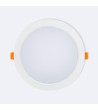 Downlight LED 12W Rond Chip OSRAM Aero 110 lm/W LIFUD Coupe Ø 150 mm - 105584 - vue 4