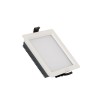 Downlight LED 15W Carré SAMSUNG Aero 130 lm/W Microprismatique LIFUD Coupe 135x135 mm - 72507 - vue 3