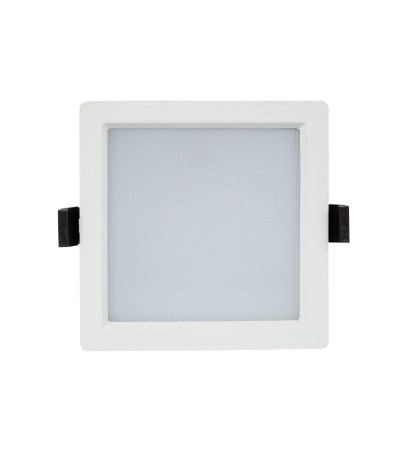 Downlight LED 15W Carré SAMSUNG Aero 130 lm/W Microprismatique LIFUD Coupe 135x135 mm - 72507 - vue 4