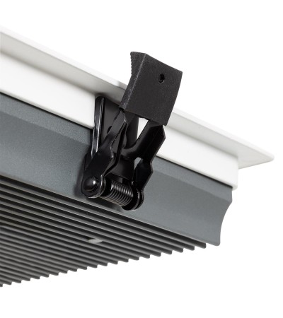 Downlight LED 15W Carré SAMSUNG Aero 130 lm/W Microprismatique LIFUD Coupe 135x135 mm - 72507 - vue 6