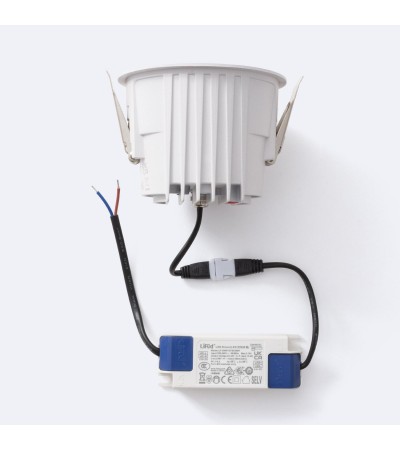 Downlight LED 15W Rond HOTEL CRI90 Coupe Ø 95 mm LIFUD - 108469 - vue 5