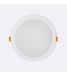 Downlight LED 18W Rond Chip OSRAM Aero 110 lm/W LIFUD Coupe Ø 150 mm - 105585 - vue 2