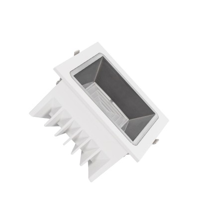 Downlight LED 20W Carrée Premium CRI90 LIFUD Coupe 125x125 mm - 98469 - vue 3