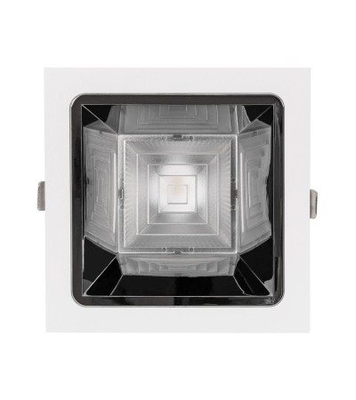 Downlight LED 20W Carrée Premium CRI90 LIFUD Coupe 125x125 mm - 98469 - vue 4