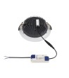 Downlight LED 20W Rond SAMSUNG Aero 130 lm/W Microprismatique LIFUD Coupe Ø 155 mm - 77839 - vue 6