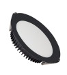 Downlight LED 24W Rond SAMSUNG Aero 130 lm/W 4000K LIFUD Coupe Ø 200 mm Noir - 64812 - vue 3