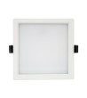 Downlight LED 25W Carré SAMSUNG Aero 130 lm/W Microprismatique LIFUD Coupe 165x165 mm - 72517 - vue 2