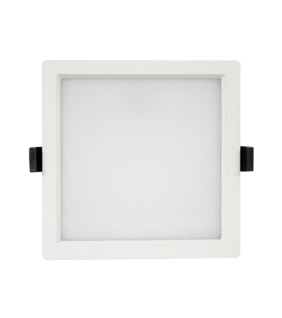 Downlight LED 25W Carré SAMSUNG Aero 130 lm/W Microprismatique LIFUD Coupe 165x165 mm - 72517 - vue 4