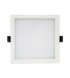 Downlight LED 25W Carré SAMSUNG Aero 130 lm/W Microprismatique LIFUD Coupe 165x165 mm - 72517 - vue 4