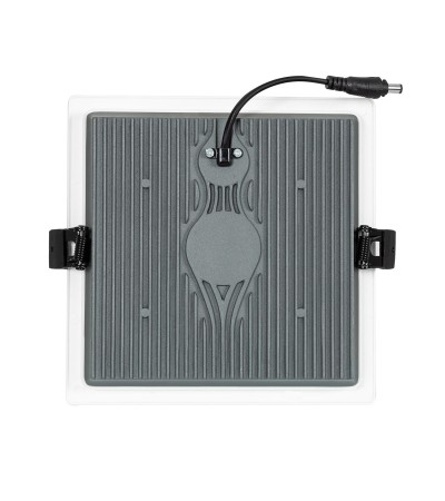 Downlight LED 25W Carré SAMSUNG Aero 130 lm/W Microprismatique LIFUD Coupe 165x165 mm - 72517 - vue 8