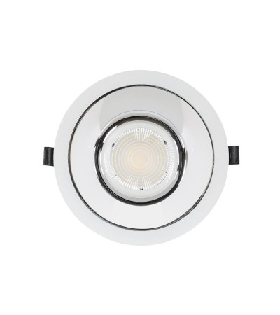 Downlight LED 25W Rond Premium CRI90 LIFUD Coupe Ø 140 mm - 78283 - vue 2