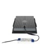 Downlight LED 30W Carré SAMSUNG Aero 130 lm/W Microprismatique LIFUD Coupe 210x210 mm Noir - 77444 - vue 7