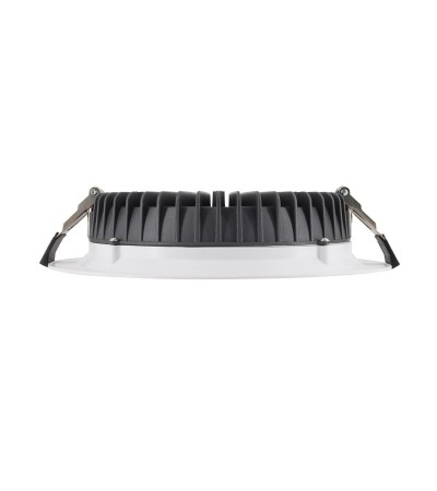 Downlight LED 30W Rond SAMSUNG Aero 130 lm/W Microprismatique LIFUD Coupe Ø 200 mm - 77842 - vue 6