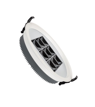 Downlight LED 30W Rond AERO UGR13 Coupe Ø 200 mm