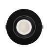 Downlight LED 38W Rond Orientable Chip OSRAM 120lm/W LIFUD Coupe Ø 160 mm Noir - 95871 - vue 4