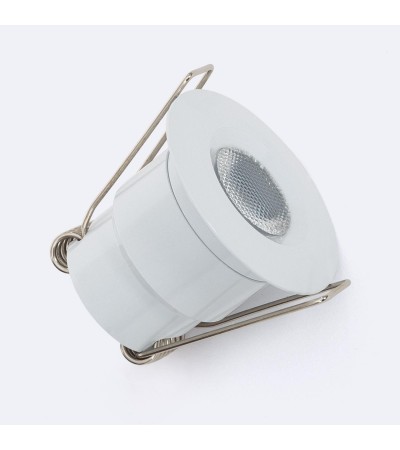 Downlight LED 3W 12V DC Meuble avec Connecteur Rapide Coupe à˜ 30 mm