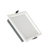 Downlight LED 40W Carré SAMSUNG Aero 130 lm/W Microprismatique LIFUD Coupe 210x210 mm - 72535 - vue 1